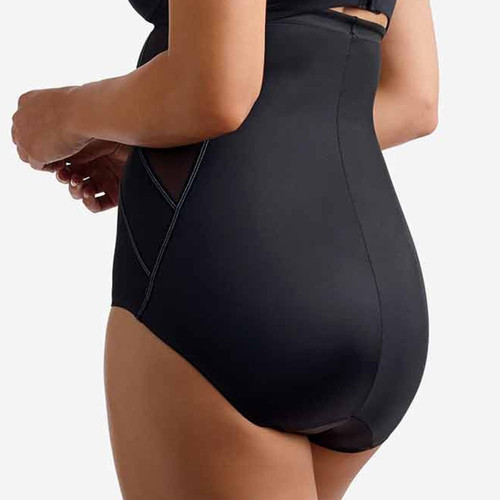 Culotte taille haute gainante noire en nylon - Miraclesuit - Culotte grande taille miraclesuit