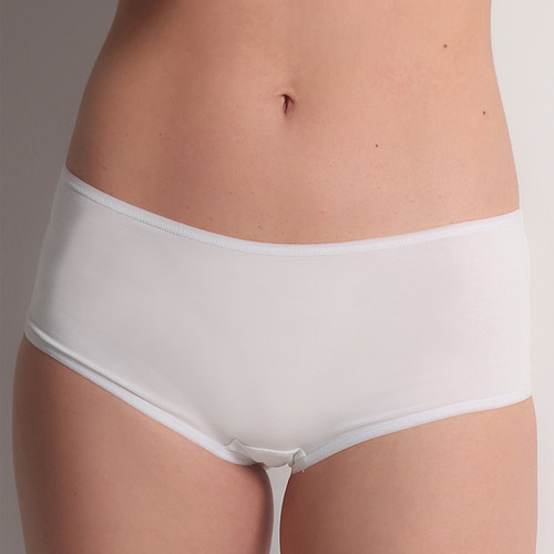 Shorty So soft blanc en coton - Jolidon - Jolidon lingerie